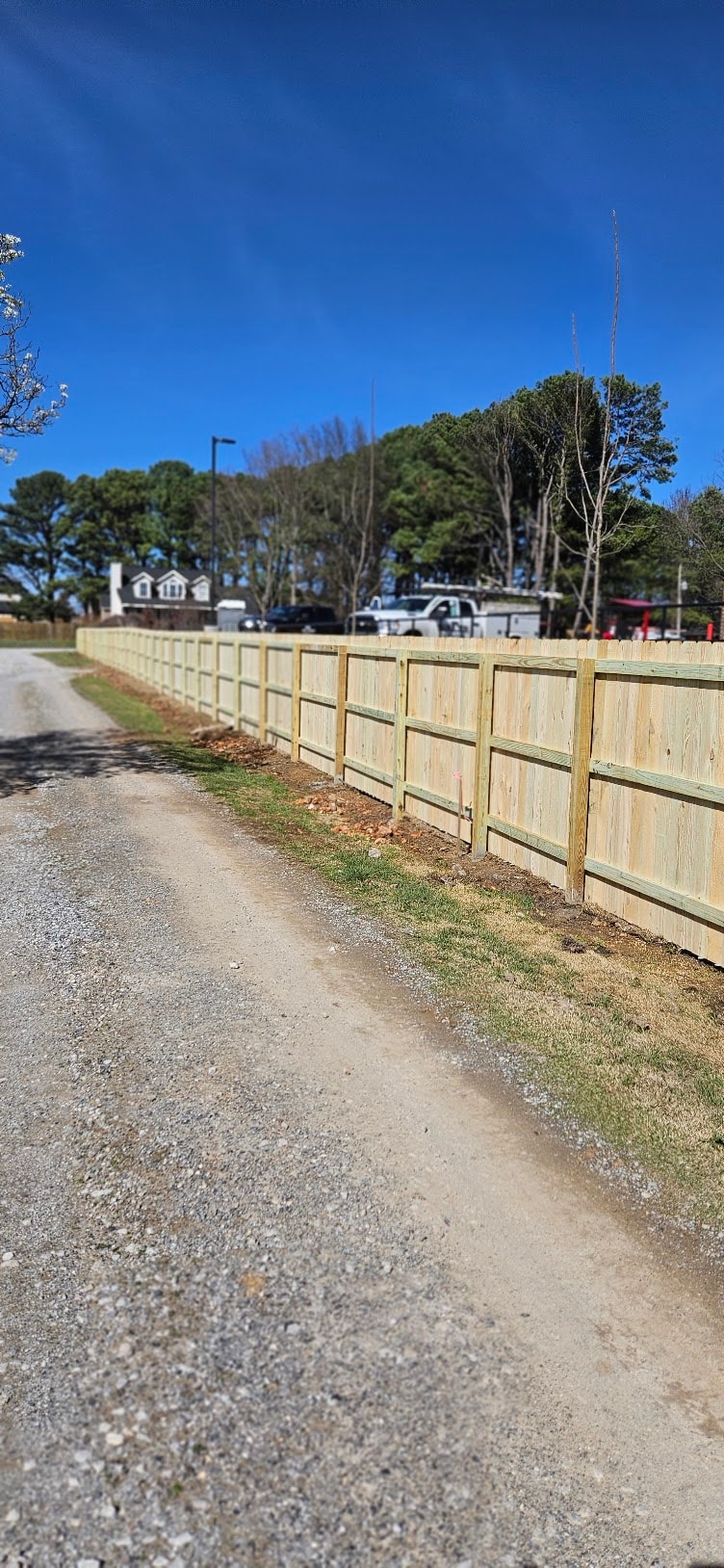 Commercial metal security fence